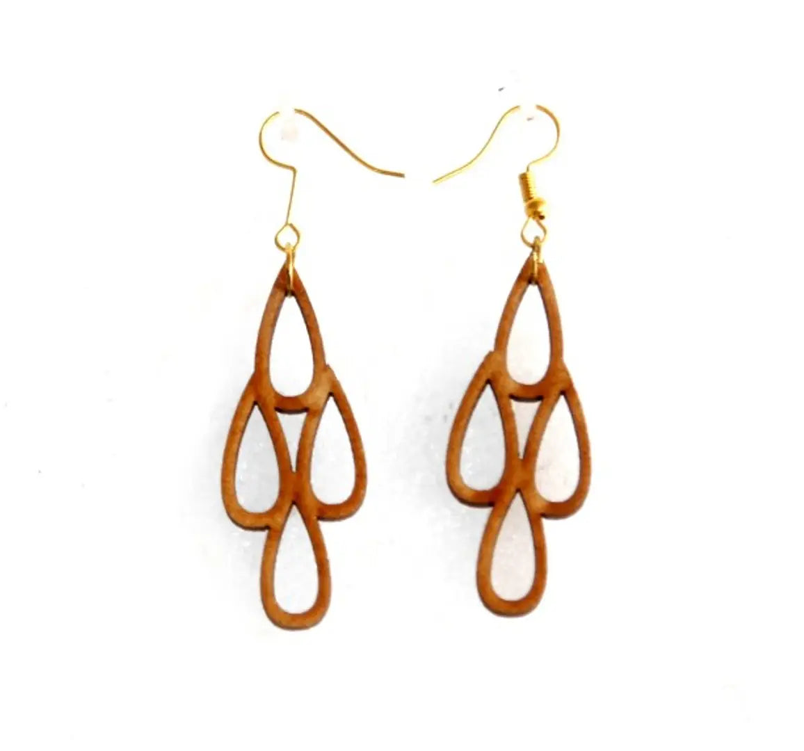 wooden earring for women or girls, combo earring for gift