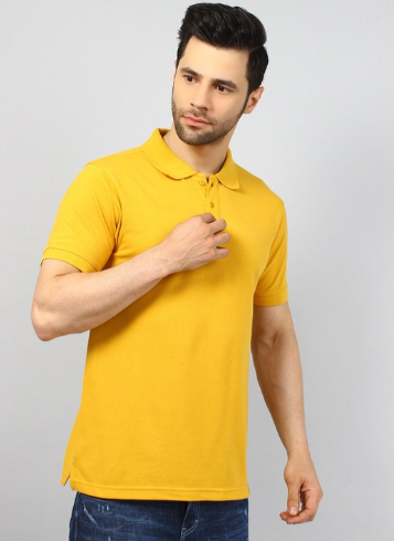 Polo Matty Tshirts For Men-Pack Of 3 (Yellow, Maroon, Black)