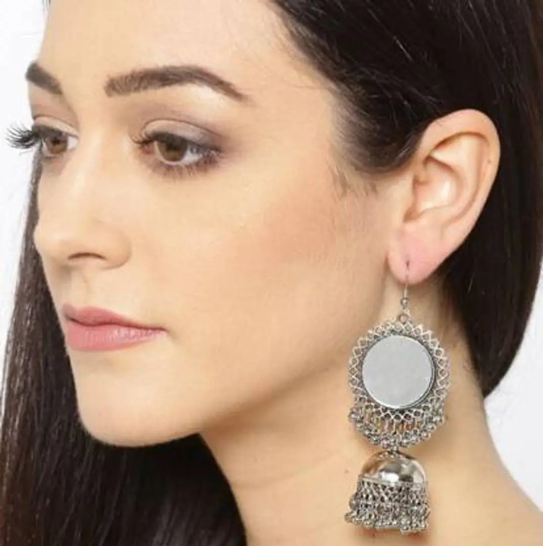 Alloy oxidised earring combo