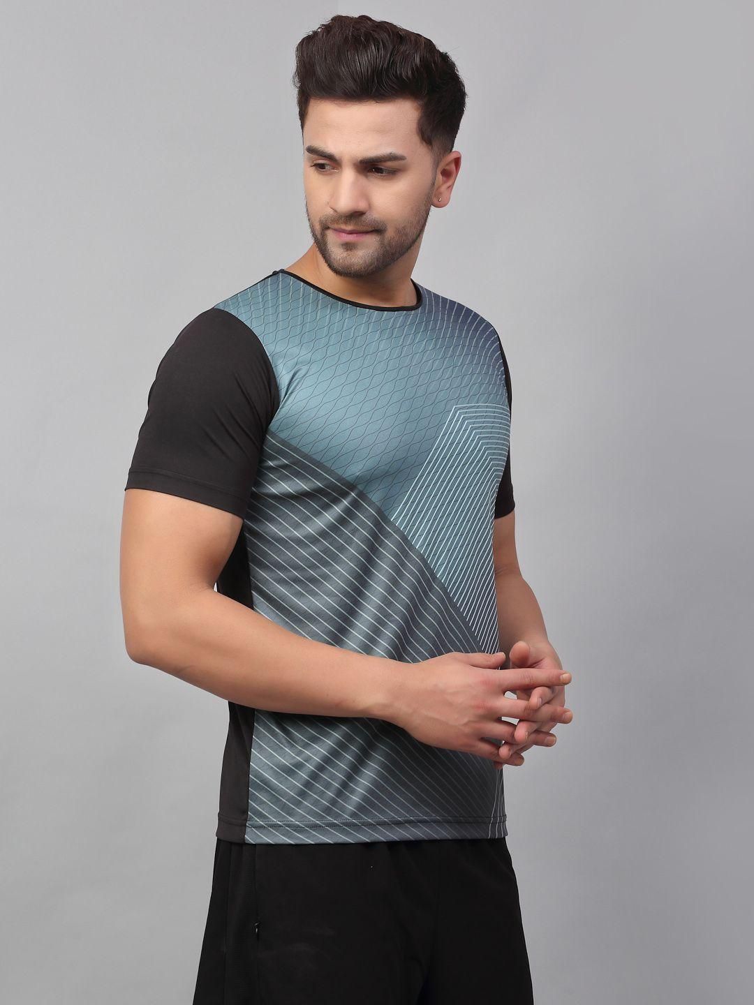 Rigo International Polyster Half Sleeves Solid Active Wear T-Shirt