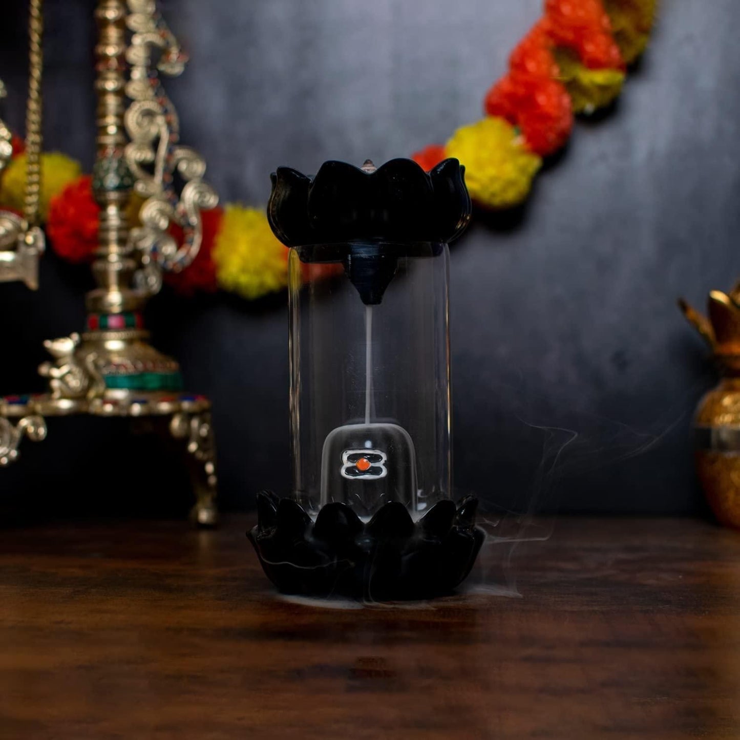 Shiva Smoke Fountain Incense Burner