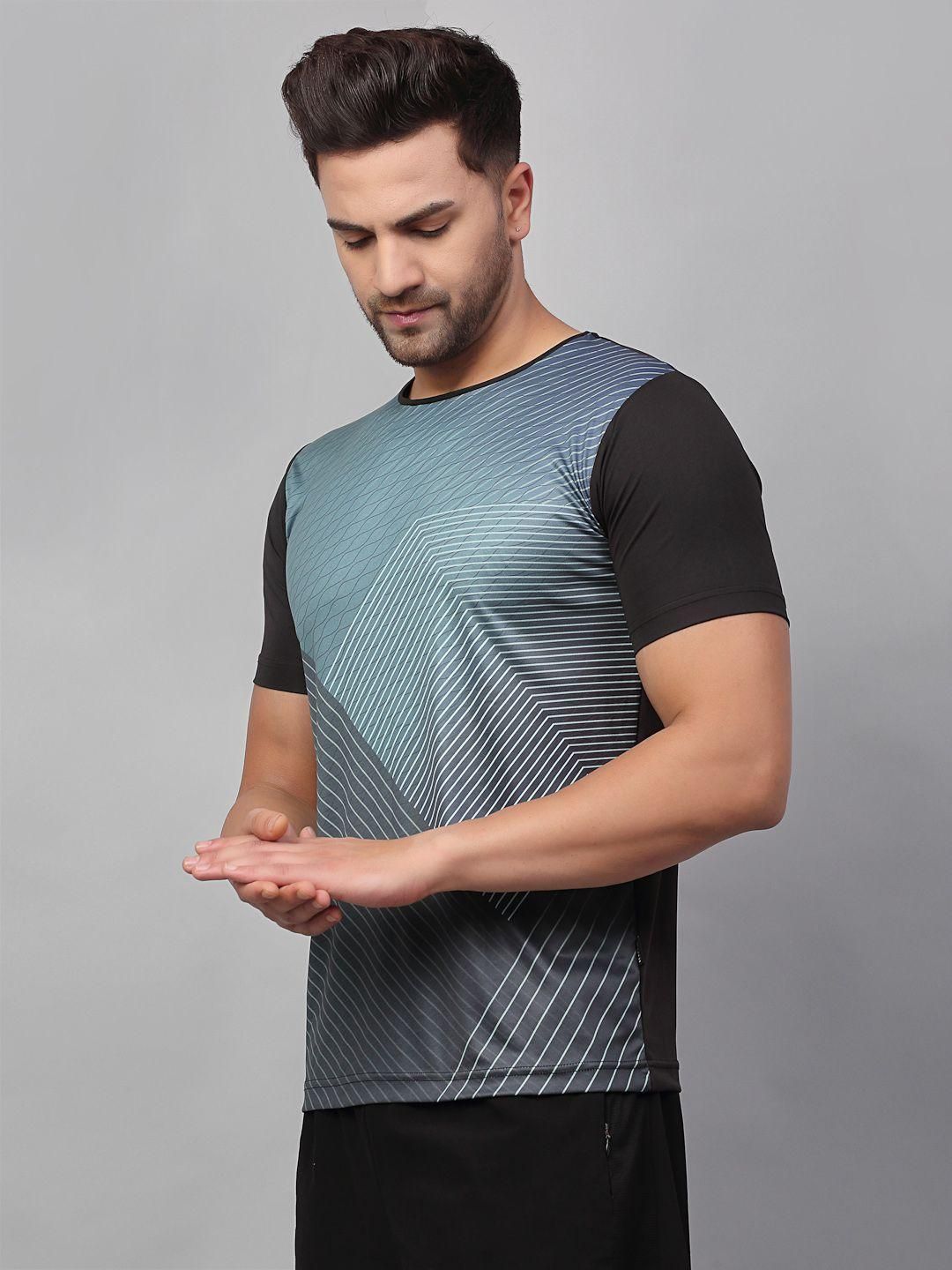 Rigo International Polyster Half Sleeves Solid Active Wear T-Shirt