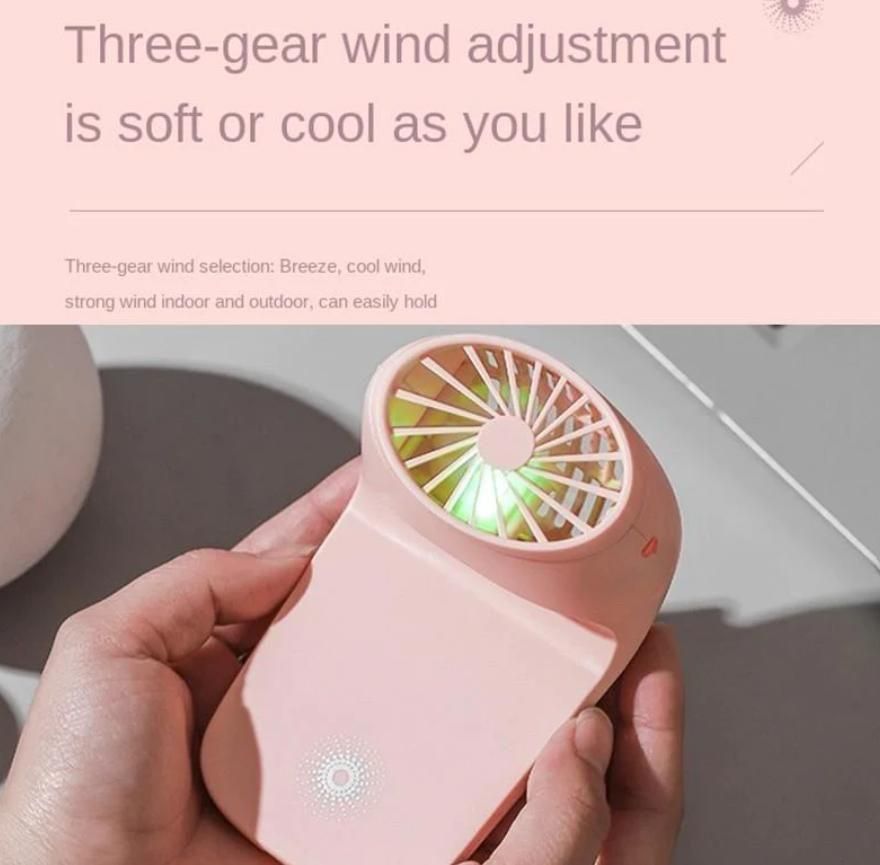 Portable Mobile Phone Holder Fan