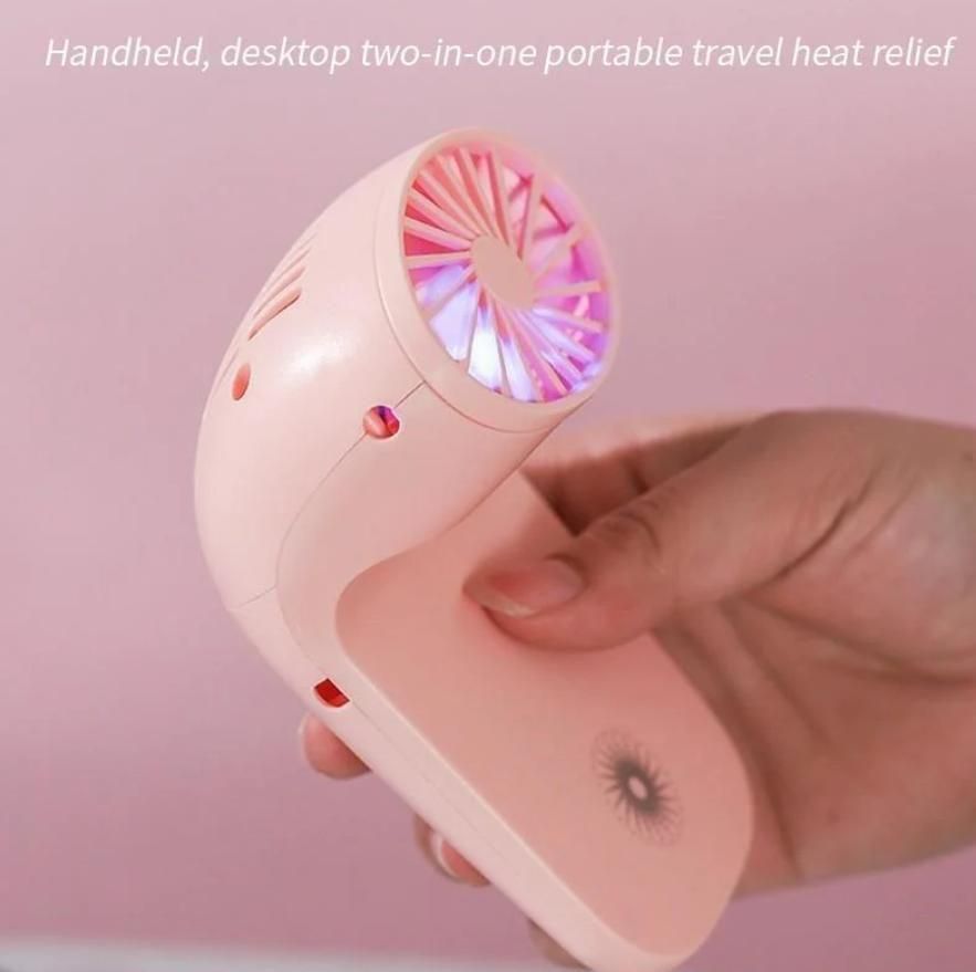 Portable Mobile Phone Holder Fan